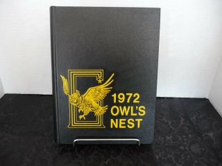 1972 Owl ' s Nest Garland High School Yearbook Garland Texas 2