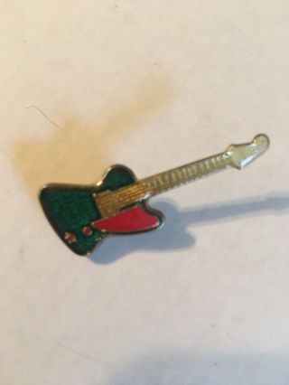 Vintage 1980s Gibson Firebird Guitar - Tie Lapel Jacket Hat Pin