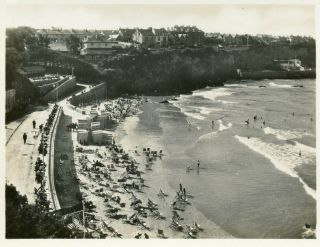 Snapshot Album of Newquay Cornwall 1920s or 30s 12 real photos in an envelope 3