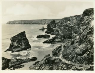 Snapshot Album of Newquay Cornwall 1920s or 30s 12 real photos in an envelope 4