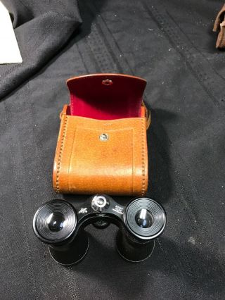Vintage Boy Scout Binoculars In Leather Case,  Fantastic,