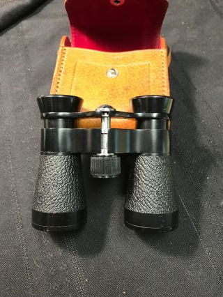 Vintage Boy Scout Binoculars In Leather Case,  Fantastic, 2