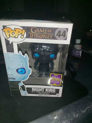 Funko Pop Game Of Thrones The Night King Translucent Sdcc Exclusive