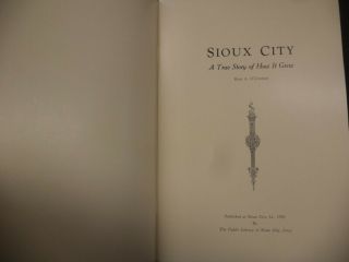 1932 SIOUX CITY IOWA WOODBURY COUNTY A TRUE STORY OF HOW IT GREW HISTORY PHOTOS, 2