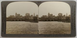 Keystone Stereoview of York Harbor and City,  NY from the 1920’s 100 Card Set 2