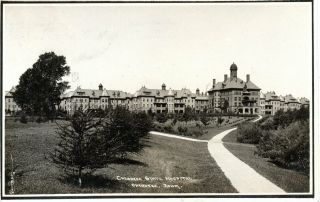 1910 Cherokee Ia - Rppc - Cherokee State Hospital - Real Photo View