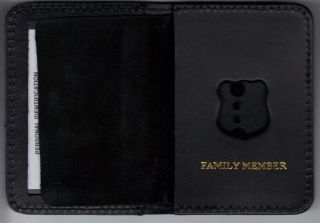 Nassau County (ny) Police Officer Family Member Mini Wallet (badge Not)