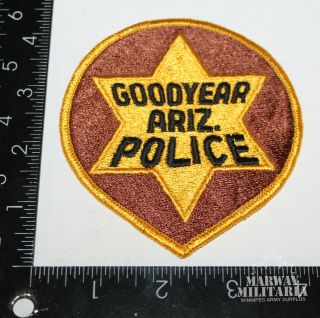 Early Goodyear Arizona Police Patch (17334)