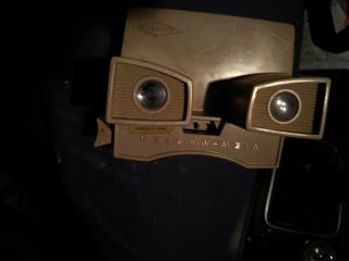 Vintage View Master 3D Viewer & Rare Sawyers Picture Tour Reel T.  V.  & Cartoons 2