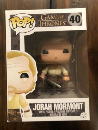 Funko Pop Game Of Thrones 40 Jorah Mormont With Protector