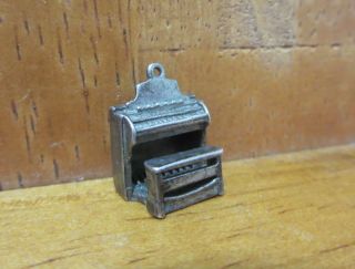 Vintage Sterling Silver Pump Organ Charm 2