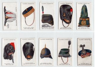 Complete Set Of 50 Vintage British Military Cards From 1931