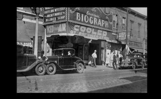 John Dillinger Killed Photo Biograph Movie Theater Chicago,  Gangster Shot By Fbi