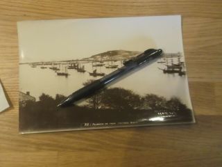 Vintage Photo Of Falmouth Harbour From Trefusis By Harrison Of Falmouth