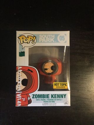 Funko Pop Zombie Kenny South Park Hot Topic Exclusive 05