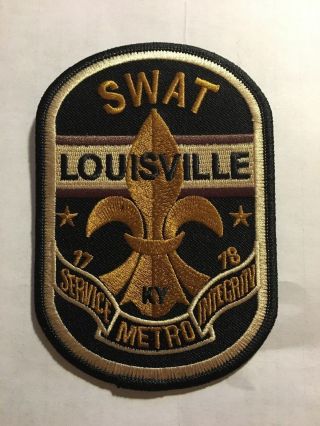 Louisville Kentucky Metro Police Swat Patch