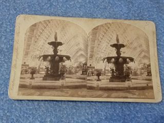 1876 Centennial Expo Stereoview
