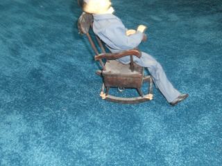 KAMAR JFK & Rocking Chair Music Box Rare Vintage Made in Japan 1963 John Kennedy 4