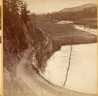 The Connecticut Valley.  Kilburn Brothers Stereoview Photo
