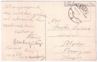 WWI,  Poland,  Zamek postcard 2