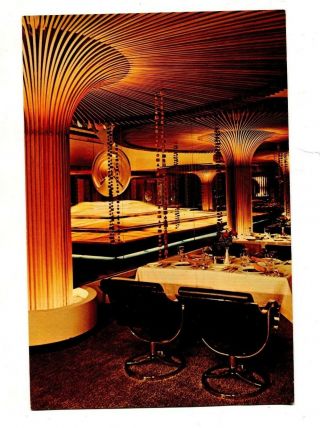 Vintage Giant Postcard The Midnight Sun Restaurant Atlanta Ga Smorgasbord