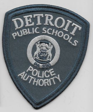 Detroit Pub School Dist Police Auth State Michigan Mi Subdued Swat Srt