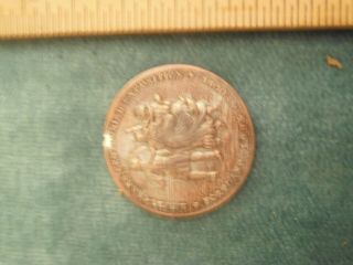 Lewis And Clark Expo 1905 Portland Oregon Copper Baby Day Medal