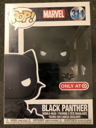 Funko Pop Marvel 311 Black Panther Target Exclusive
