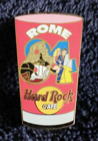 Hard Rock Cafe Pin - Rome - Pint Glass Series Europe - Limited Edition 250
