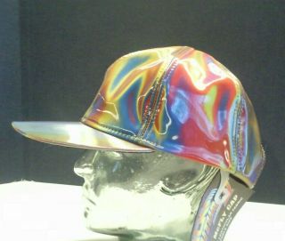 MARTY McFLY BACK TO THE FUTURE Part II COLOR CHANGE LENTICULAR FABRIC HAT CAP 2