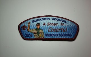 (csp),  Buckskin Council Sa -,  (2016 - Fos)