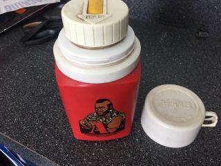 Vintage The A Team Mr T Red Thermos 1983 Tv Show