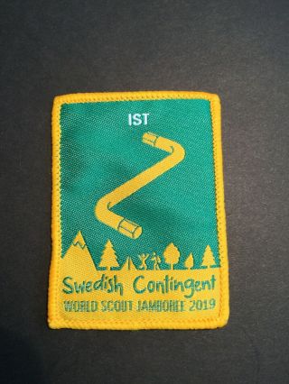 24th World Scout Jamboree 2019 Ist Swedish Contingent Badge A