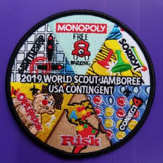 24th World Scout Jamboree 2019 Usa Contingent Patch / Usa