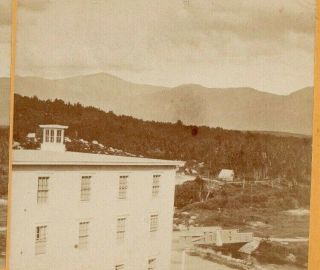 Mt Washington From The Fabyan House.  Kilburn Brothers Stereoview Photos