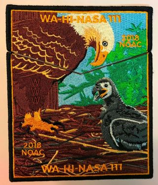 Oa Wa - Hi - Nasa Lodge 111 Middle Tennessee Council Tn Flap 2018 Noac 2 - Patch Eagle