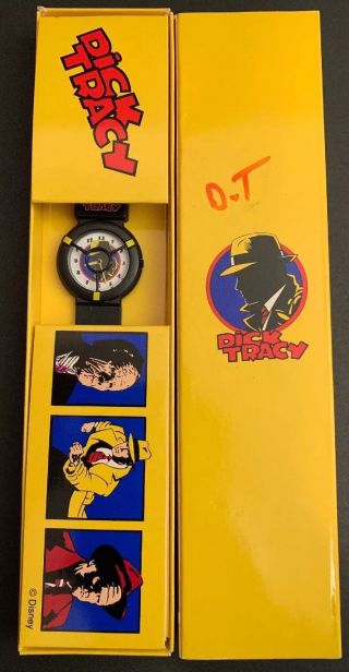 Vintage 1990’s Disney Dick Tracy Collectible Movie Promo Watch Rare