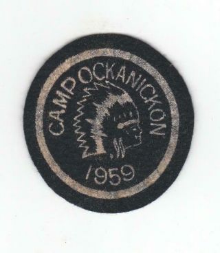 Camp Ockanickon Felt 1959