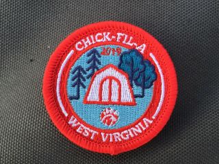 2019 World Scout Jamboree Chick - Fil - A West Virginia Promotion Patch