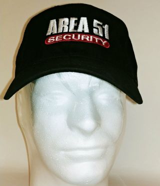 Area 51 Security Hat Black
