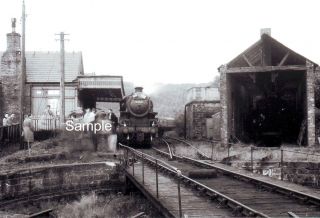Rothbury Terminus Railway Station,  Brinkburn,  Northumberland.  1963 Photo 6x4