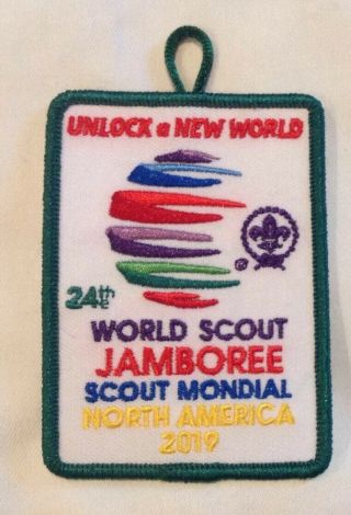 24th World Boy Scout Jamboree 2019 Jacket Patch Badge Bsa Usa Contingent Wsj Sbr