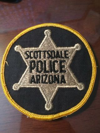 Rare Old Arizona Police Patch 1960s Az