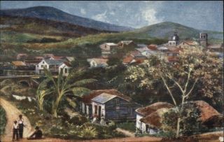 Tuck Puerto Porto Rico Scene In Bayamon C1910 Postcard