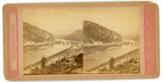 Harpers Ferry Circa 1870 Civil War - John Brown 