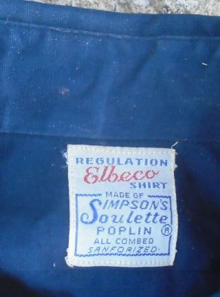 old vintage obsolete patch Valparaiso Indiana elbeco shirt gerber pants 3