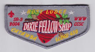 Usa Boy Scouts Of America - Bsa Oa Catawba Lodge 459 Host Sr - 5 2004 Flap Patch