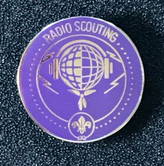 Radio Scouting - Jamboree On The Air (jota) - Metal Scout Pin Patch