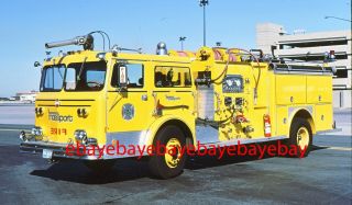 Fire Apparatus Slide,  Engine,  Boston Int.  Ap / Ma,  1971 Maxim / 1984 E - One