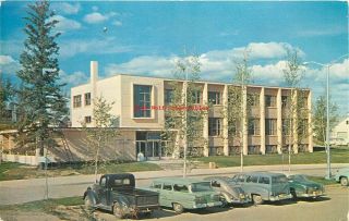 Ak,  Fairbanks,  Alaska,  University Of Alaska,  Constitution Hall,  Postmark 1961